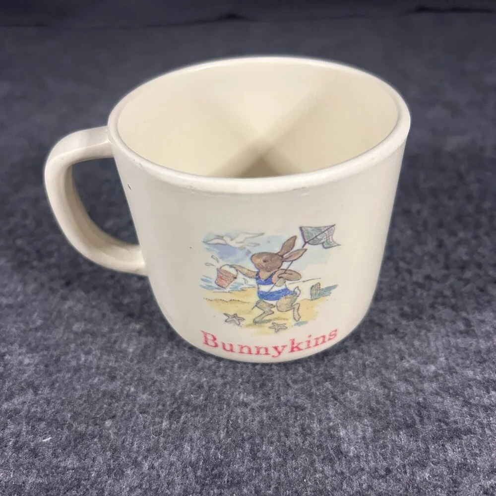 Royal Doulton BUNNYKINS Mug Beach Day‎ Plastic 1994